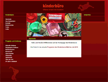 Tablet Screenshot of kinderbuero-horgen.ch